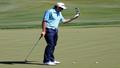 Keegan Bradley grips a phone like a 2-iron, rehearsing apologies on a practice range of missed calls.