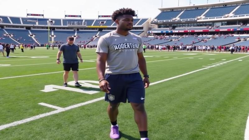 Shilo Sanders walks off the practice field as reporters chase a waiver story that feels larger than life but fits neatly into a locker room narrative.