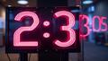 Showroom countdown clocks flash Credit Ends Soon in neon as customers clutch receipts and optimistic calculators.