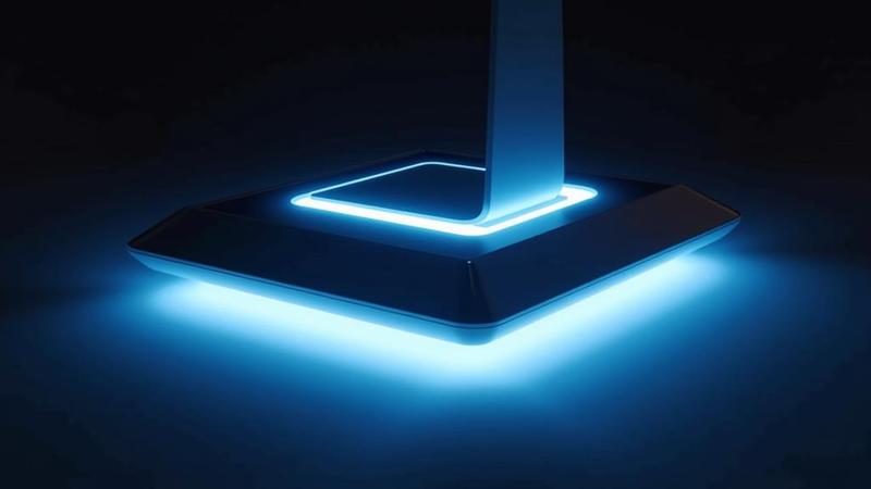 A gleaming Switch 2 dock glows as a knight smoothly glides across silk-like performance.