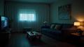 A dim living room with a spinning buffering wheel as the hostage thriller teeters on the edge of a snack break.
