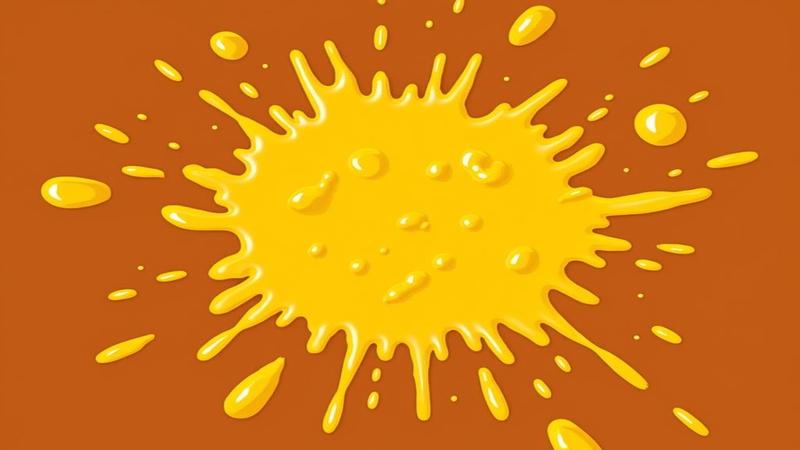 Breakouts, with nacho cheese splatters forming a blast radius.