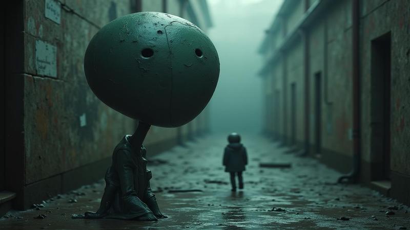 The follow-me specter hovers at the edge of the frame, watchful and unnervingly polite.
