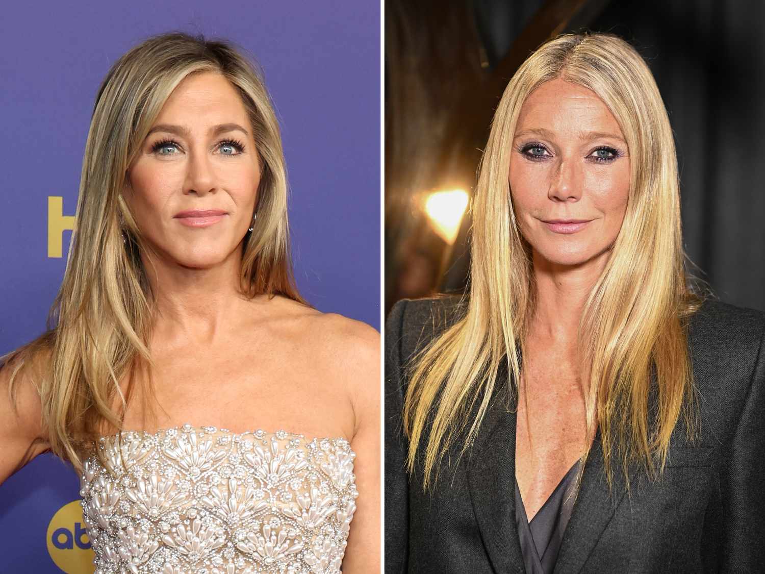 Jennifer Aniston Says She and Gwyneth Paltrow Talk About Ex Brad Pitt