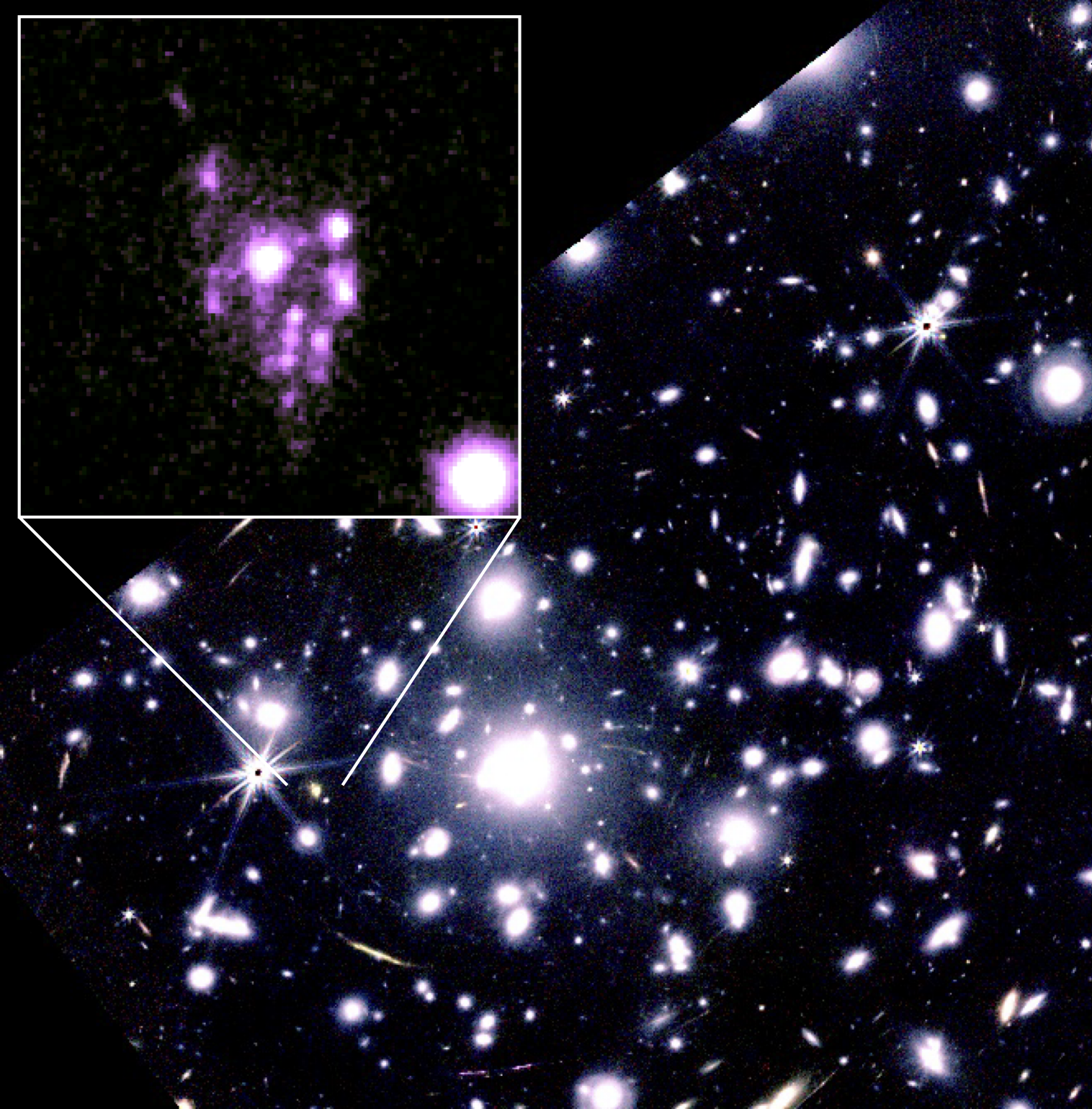 Surprisingly Clumpy Baby Galaxies: 'The Cosmic Grapes' Challenge ...
