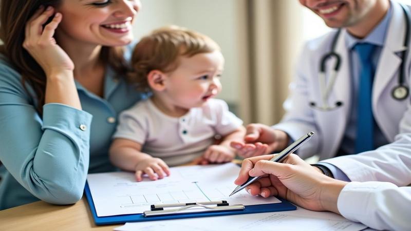 toddler mid-cartwheel, parent clutching clipboard, doctor’s pen poised over prescription pad like a game show buzzer.