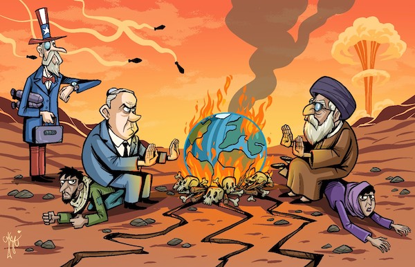 Risk of escalation in the Middle East - Cartooning for Peace