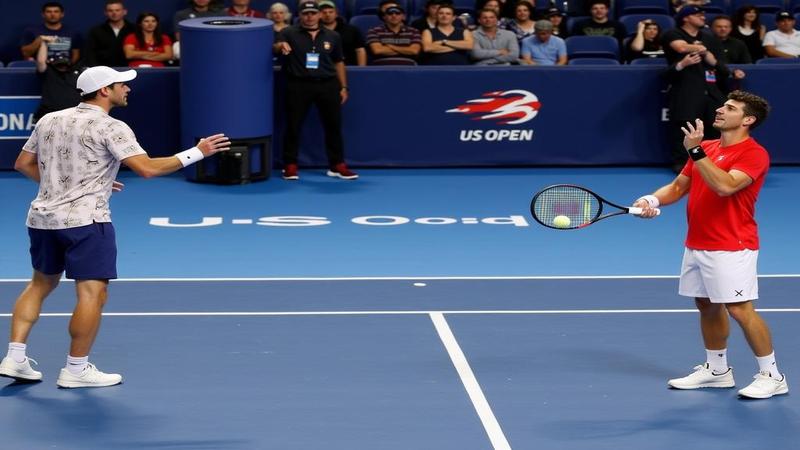 Polarising US Open opening night with loud crowds and the missing Raducanu-Alcaraz spectacle.