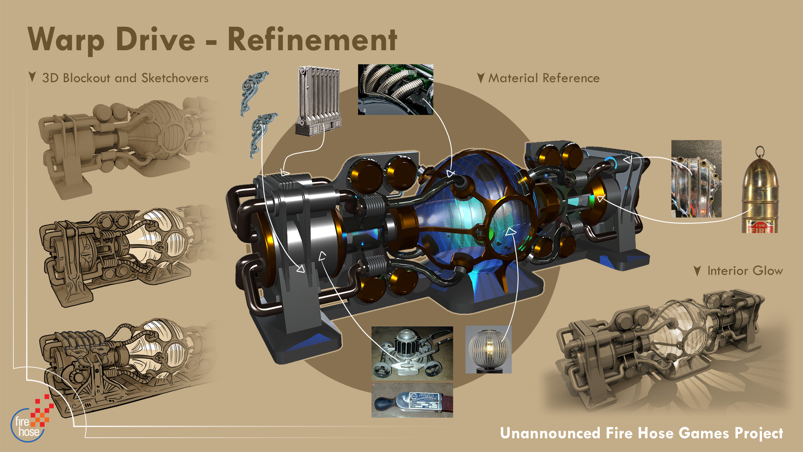 ArtStation - Warp Drive: Concept Design