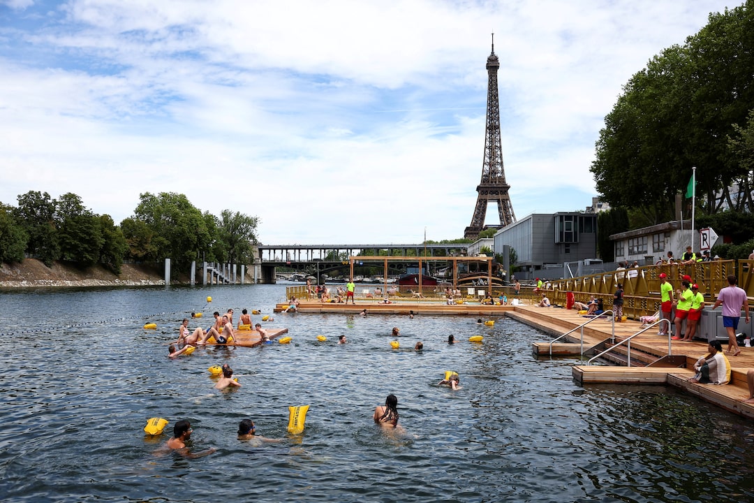 Paris opens river Seine for public swimming for first time since ...